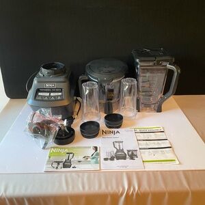 Ninja Mega BL770 Series Kitchen System with Black and Silver Finish